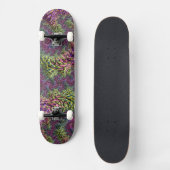 Skateboard Funky Groovy Abstrait Numérique Art Fractal (Recto)