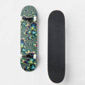 Skateboard Funky Trippy Eclectique Boho Hippie Abstrait Fract (Recto)