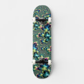 Skateboard Funky Trippy Eclectique Boho Hippie Abstrait Fract (Recto)
