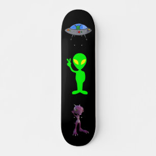 Skateboard FUNNY ALIENS UFO Skateboards