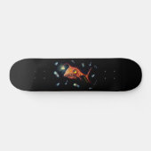 Skateboard Funny Dark Anglerfish Against Plastic Pollution (Horz)