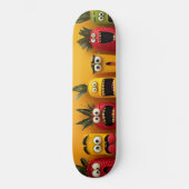 Skateboard Funny Fruit Emojis (Recto)