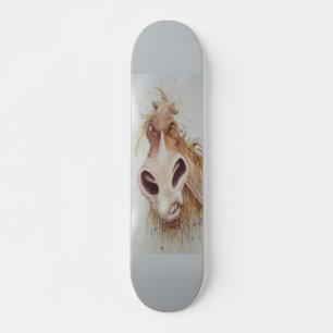 Skateboard fUNNY hORSE
