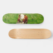 Skateboard Funny Ironic Cow 4André (Horz)