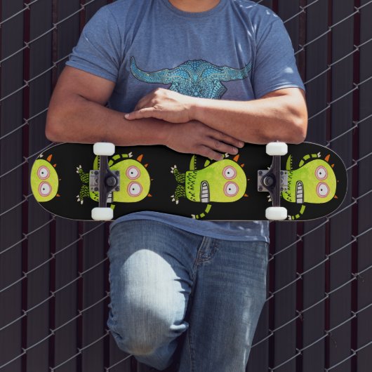 Skateboard FUNNY MONSTER ALIEN Skateboards (Extérieur 3)