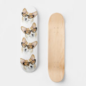 Skateboard Funny Pmbrisé corgi de soudure (Recto)