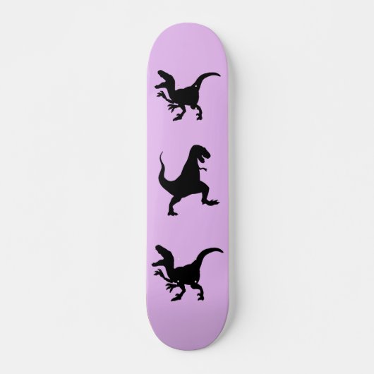 Skateboard FUNNY T-REX DINO Skateboards (Devant)