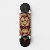Skateboard Furie rugissante : Majesté du lion (Recto)