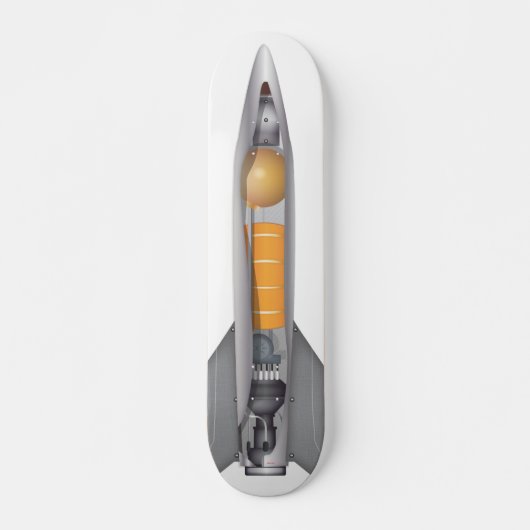 Skateboard Fusées (Devant)