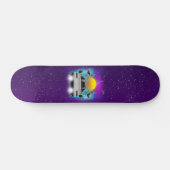 Skateboard Futurisme rétro Volant Voiture Spacilier Synth Vag (Horz)