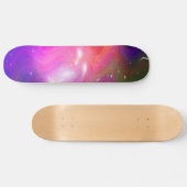 Skateboard Galaxie Art Abstrait 8 (Horz)