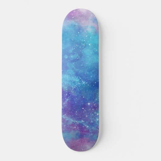 Skateboard Galaxie bleue (Recto)