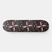 Skateboard galaxie noire et rose (Horz)