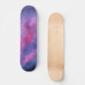 Skateboard Galaxie ultra-violette (Recto)