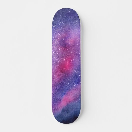 Skateboard Galaxie ultra-violette (Devant)
