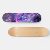 Skateboard Galaxie, Univers, Étoiles, Motif cadeau spatial (Horz)