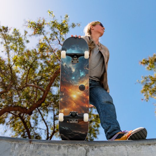 Skateboard Galaxy AI (Extérieur 1)