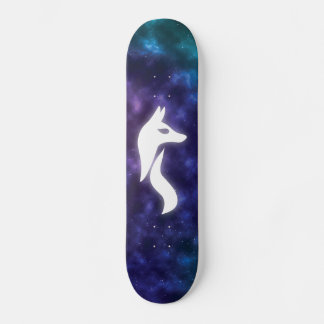 Skateboard Galaxy Space Fox