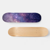 Skateboard Galaxy Stars Universe Sky Blue Space Cosmic (Horz)
