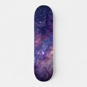 Skateboard Galaxy Stars Universe Sky Blue Space Cosmic