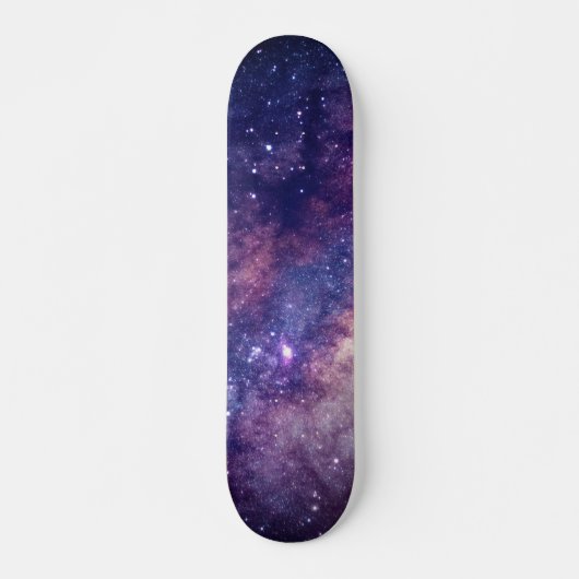 Skateboard Galaxy Stars Universe Sky Blue Space Cosmic (Devant)