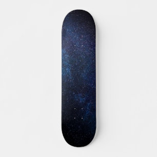 Skateboard Galaxy Stars Universe Sky Blue Space Skateb cosmiq