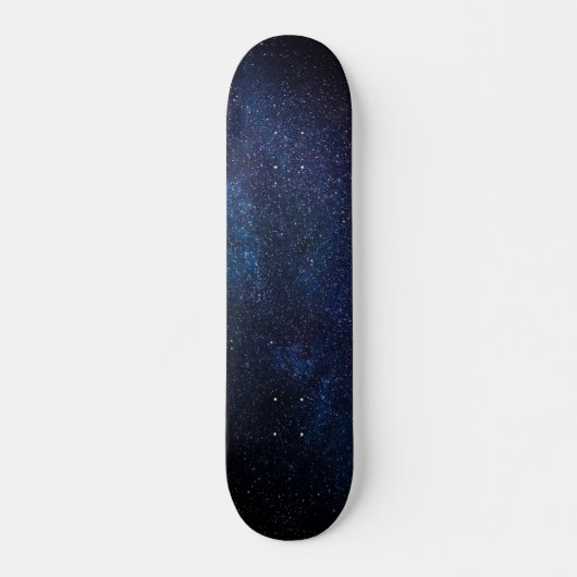 Skateboard Galaxy Stars Universe Sky Blue Space Skateb cosmiq (Devant)
