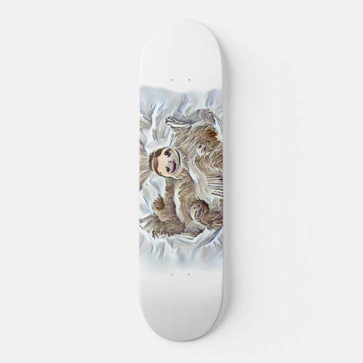 Skateboard Galerie de Sacs fourre-tout de peinture Sloth Wrap (Recto)