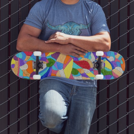Skateboard Galets sur une plage (Extérieur 3)