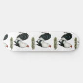 Skateboard Gamecock argenté (Horz)
