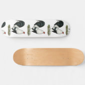 Skateboard Gamecock argenté (Horz)