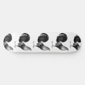 Skateboard Gamecock Red Hatch (Horz)