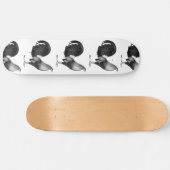 Skateboard Gamecock Red Hatch (Horz)