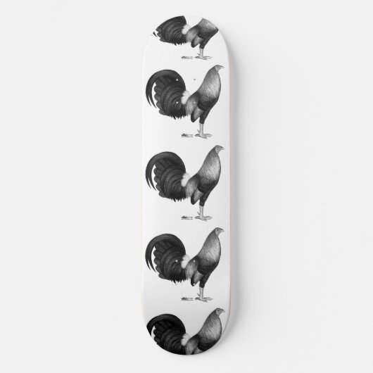 Skateboard Gamecock Red Hatch (Recto)