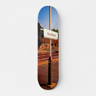 Skateboard Gare de Sheffield