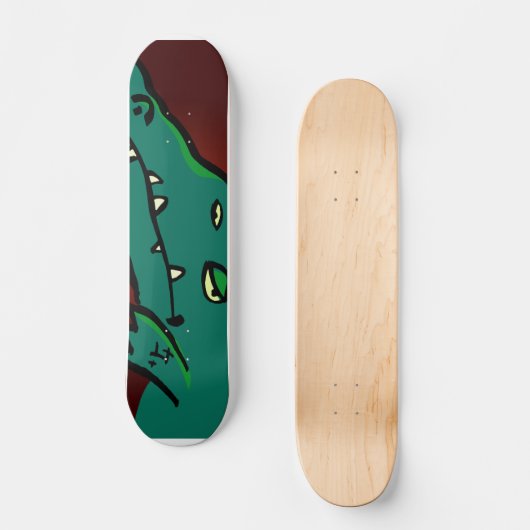 Skateboard gator (ancienne école) (Recto)