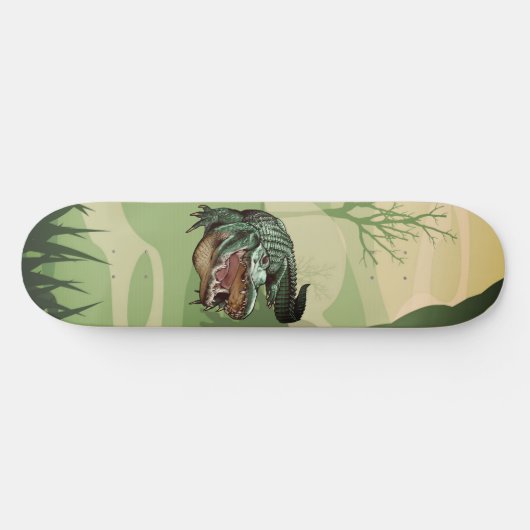 Skateboard Gator d'alligator de marais (Horz)