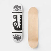 Skateboard Gator & Eagle, hiéroglyphe mexicain(Maya) (Recto)
