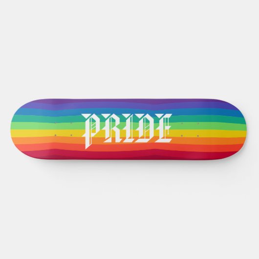 Skateboard Gay pride (Horz)
