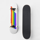 Skateboard Gay pride du Tennessee (Recto)