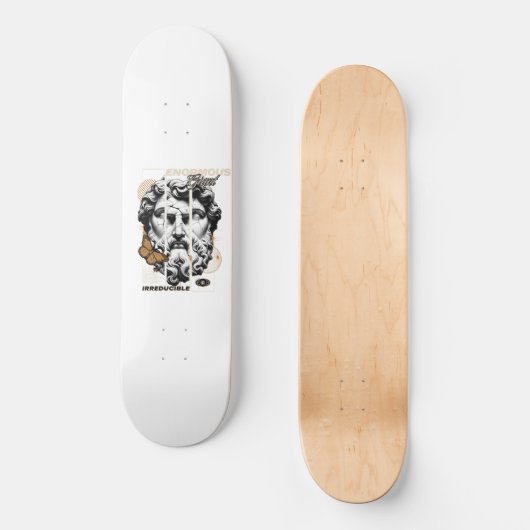 Skateboard Géant Enorme : Force (Recto)