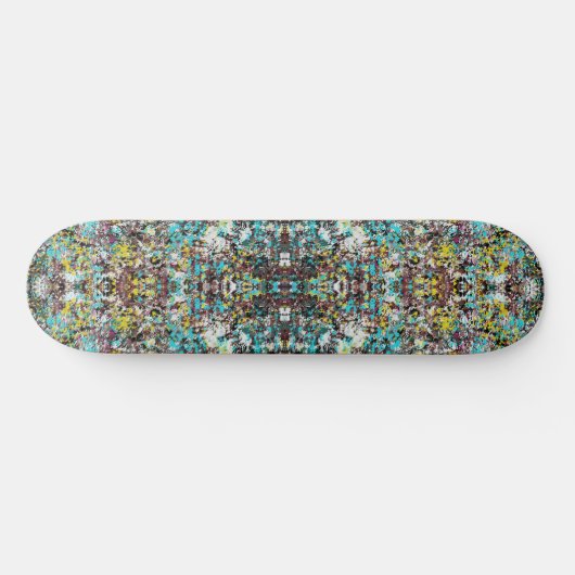 Skateboard Geared Toward Abstract Art Design Lover (Horz)