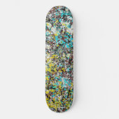 Skateboard Geared Toward Abstract Art Design Lover (Recto)