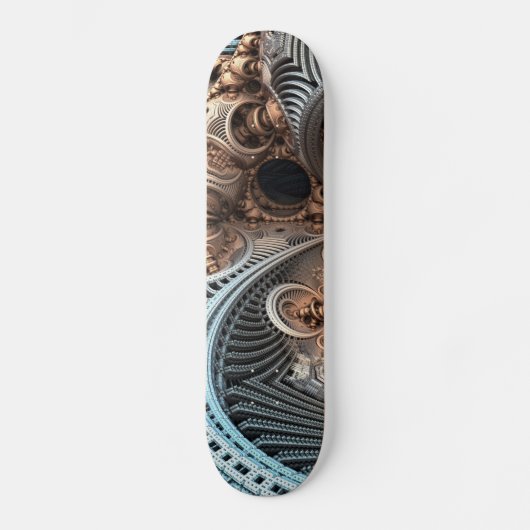 Skateboard Gears de Steampunk (Recto)