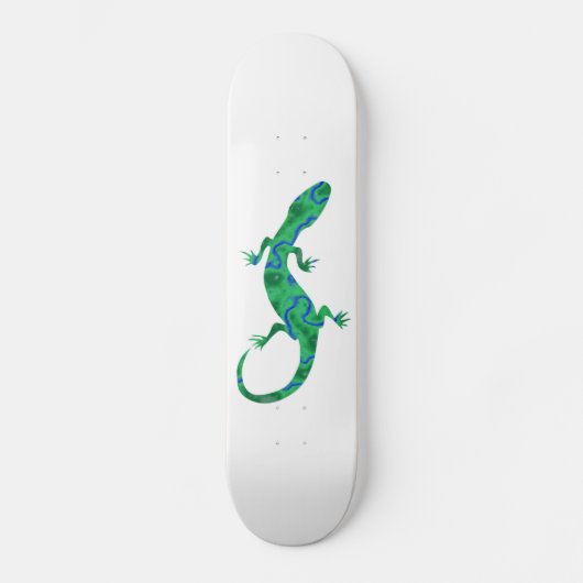 Skateboard Gecko vert (Recto)