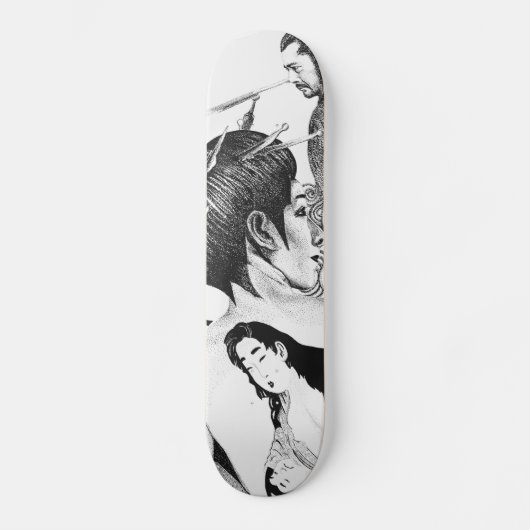 Skateboard Geisha et les samouraïs (Recto)