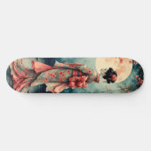 Skateboard Geisha japonaise (Horz)