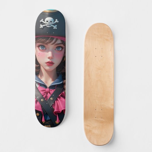 SKATEBOARD GEISHA PIRATE 5 (Recto)
