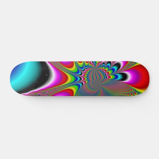 Skateboard Générateur arc-en-ciel - Fractal (Horz)