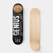 Skateboard GÉNIE STATUS Skateboard, pont de 7 ¾ po (Recto)